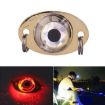 LED Underwater Lure Fish Tool - 3.8G Glowing Metal Bait (Red) - 1