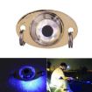 LED Underwater Lure Fish Tool - 3.8G Glowing Metal Bait (Blue) - 1