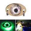 LED Underwater Lure Fish Tool - 3.8G Glowing Metal Bait (Green) - 1