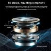 TWS Sports Waterproof Bluetooth Earphones with LED Display (Black) - 3