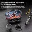 TWS Sports Waterproof Bluetooth Earphones with LED Display (Black) - 9