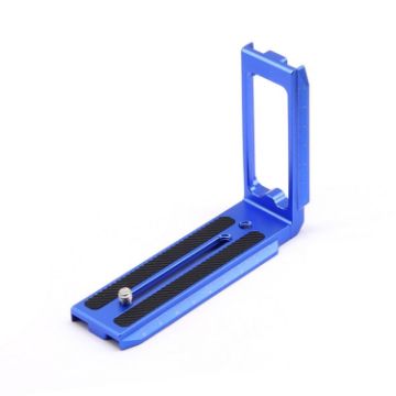 Universal L Shape Bracket Quick Release Plate for RSC2/RS3, L-450 Blue - 1