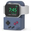 Apple Watch Silicone Charging Stand Base Storage - Midnight Blue - 1