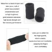 Basketball Riding Finger Sleeves - 10pcs Skin Tone Stretch Knit Protectors - 5
