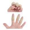 Basketball Riding Finger Sleeves - 10pcs Skin Tone Stretch Knit Protectors - 6