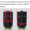 WILD MAN R1 1L Bike Water Bottle Bag & Tool Kit - Black Green - 6