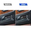 Mercedes-Benz G-Class W463 Inner Door Bowl Sticker Set - 4pcs Black - 6