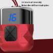 Red Mini Hanging Neck EMS Pulse Cervical Massager for Shoulder Therapy - 8