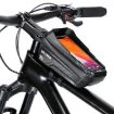 WILD MAN XT2S 1L EVA Hard Shell Mountain Bike Front Bag (Black) - 2