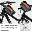 WILD MAN XT2S 1L EVA Hard Shell Mountain Bike Front Bag (Black) - 4