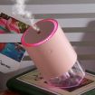 USB Pink 350ml Ultrasonic Air Humidifier Mini Angle Car Purifier - 8