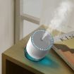 350ml Pink Ultrasonic Air Humidifier & Car Purifier, 800mAh Battery - 7