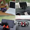 Red 2-in-1 Car Dashboard Phone Holder & Temporary Parking Sign - 8
