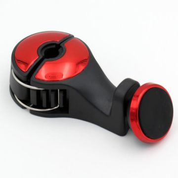 Red Multifunctional Car Cushion Magnetic Mobile Phone Holder Supplies - 1