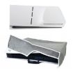 PS5 Slim Disc & Digital Dust Cover Case - Horizontal Gray Style - 1