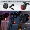 ENLEE EN09 Bicycle & Motorcycle Tail Light - Bright Night Warning Light - 9