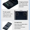 PS5 Controller Dock Charger - Dual Port Quick Charger (Black) - 7