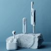 Sky Blue Bluetooth Earphone Cleaning Tool - Multi-Function Dust Brush - 8