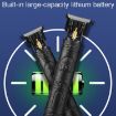 Gold Dragon and Phoenix Electrical Haircut Pusher - Household Haircut Tool - 5