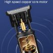 Gold Dragon and Phoenix Electrical Haircut Pusher - Household Haircut Tool - 6