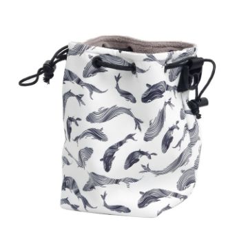Whale Portable Waterproof Drawstring Storage Bag for Instant Cameras - 1