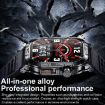 K63 1.96" Heart Rate/Blood Oxygen Bluetooth Call Sports Smartwatch Black - 5