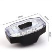 BF-915 Rechargeable 60 Lumen Bike Tail & Helmet Warning Light - 3