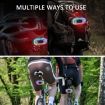 BF-911 Rechargeable 60 Lumen Colorful Bike Tail & Helmet Warning Light - 7
