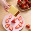 Green Cup Slicer for Strawberries, Grapes & Vegetables - Kitchen Gadget - 3
