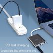 JINGHUA Z321 Type-C Hub: HDMI, PD, USB Docking Station Converter - 5