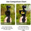 DJI Osmo Pocket 3 BRDRC Sunshade Hood Lightweight Screen Shade Black - 4