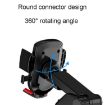 Universal Blue Suction Cup Car Phone Holder - Telescopic Navigation Bracket - 4
