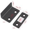 Invisible Magnetic Door Suction for Sliding Wardrobe, Black, No-Punch, 90 - 3