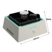Smart Ambient Light Air Purifier & Electronic Ashtray - Black - 3