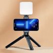 Portable Phone Fill Light - White Light, Tripod, Hot Boot & Clip Included - 1