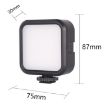 Portable Phone Fill Light - White Light, Tripod, Hot Boot & Clip Included - 3