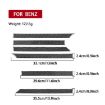 Mercedes-Benz G-Class W463 Grille Decorative Sticker Set - 6pcs (Black) - 3