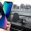 360 Double-Headed Car Magnetic Phone Holder - Gray - 8