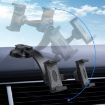 Car Dashboard Suction Cup Double Chuck Phone Holder CP-T1 - 8