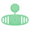 Airtag Binaural Waterproof Tracker Case for Pet Collar - Matcha Green - 1