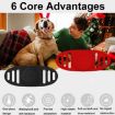 Airtag Binaural Waterproof Tracker Case for Pet Collar - Matcha Green - 6