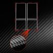 Mercedes-Benz G-Class W463 Air Vent Decoration Stickers Red 2pcs Set - 5