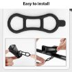 BENGGUO Red Electric Horn for Bicycle & Children Scooter - Colorful Bell - 4