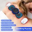 SC-195B Mini Cervical Massage Stickers EMS Pulse Therapy, 2-In-1 Remote - 8