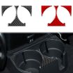 Mercedes-Benz G-Class W463 Rear Drain Cup Holder Sticker Set (Red) - 2