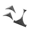Mercedes-Benz G-Class W463 Rear Drain Cup Holder Sticker Set (Red) - 4