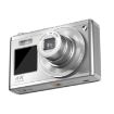 4K HD 60MP Dual Screen Selfie Camera, Optical Zoom, No Memory (Silver) - 1