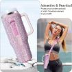 Stanley 40oz Cup Neoprene Insulated Bottle Cover - Green Hot Diamond - 2