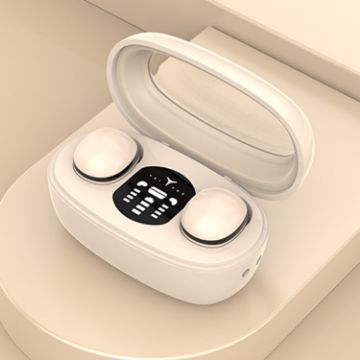 Mini TWS Bluetooth Earphones - Noise Reduction, Long Life, Skin Color - 1