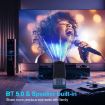 HY320 1080P 390ANSI 4K Projector, Android 11, Wifi 6, Bluetooth 5.0, UK Plug - 9